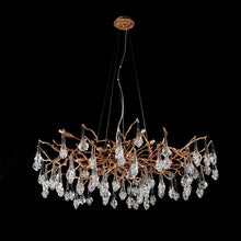 Load image into Gallery viewer, Modern Branch Chandelier Light Drop Flower D31.5&quot;
