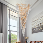 Claudia Crystal branch chandelier H 94.49