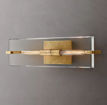 Load image into Gallery viewer, Luxury Modern Marbuzet Linear Gold Modern Wall Sconce 25&quot;