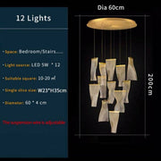 Sali Modern Suspension Round Chandelier
