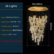 Sali Modern Suspension Round Chandelier