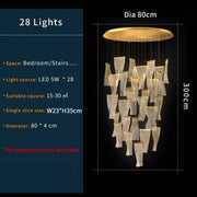 Sali Modern Suspension Round Chandelier