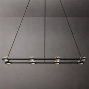 Éclatant Planet Rectangular Modern Chandelier