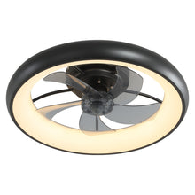 Load image into Gallery viewer, Maeve Ceiling Fan with Lights Dimmable LED Reversible Blades Remote for Dining Table