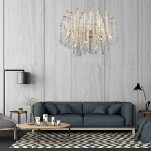 Load image into Gallery viewer, Neve Metal Lighting Living Room Branch Chandelier Glass Lamp