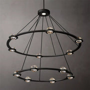 Éclatant 2-Tier Round Chandelier 48