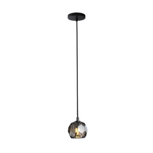 Load image into Gallery viewer, Mangata Smoke Crystal Kitchen Pendant Light
