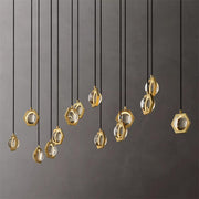 Éclatant Planet Linear Chandelier, Modern lights decoration