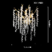 Neve Modern Crystal Branch Wall Lamp