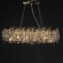 Load image into Gallery viewer, North Rectangular Branch Chandelier Crystal for Dinning
