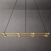 Éclatant Planet Rectangular Modern Chandelier