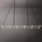 Éclatant Planet Rectangular Modern Chandelier