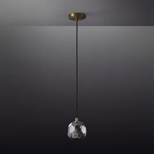 Load image into Gallery viewer, Mangata Smoke Crystal Kitchen Pendant Light
