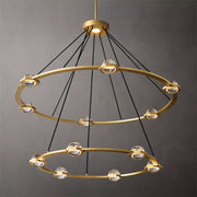 Éclatant 2-Tier Round Chandelier 48