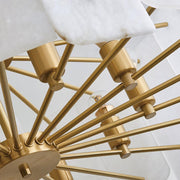 Peggy marble Round chandelier 20hhhh 31hhhh