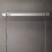 Harlowe Calcite Rectangular Chandelier 74