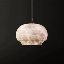Load image into Gallery viewer, Samaneh Alabaster Dome Pendant Lighting Fixture, Dining Pendant Light