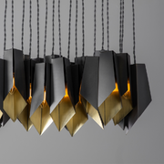 Ralap Island Dining Table Industrial Chandelier