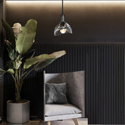 Raquel Dining Room Crystal Pendant Light Black