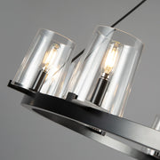 Pauillac Round Chandelier Glass 36''