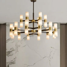 Load image into Gallery viewer, Morala Marble Round Chandelier