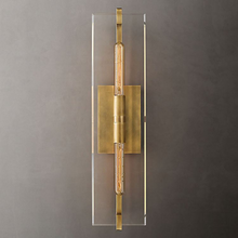 Load image into Gallery viewer, Luxury Modern Marbuzet Linear Gold Modern Wall Sconce 25&quot;
