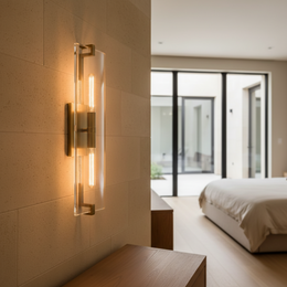 Luxury Modern Marbuzet Linear Gold Modern Wall Sconce 25