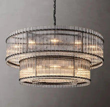 Load image into Gallery viewer, Modern San Marco Two-tier Round Luxury Chandelier Light 60&quot;