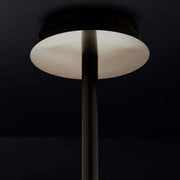 Sierra Glass Globe Modern Six-Arm Chandelier 55