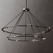 Éclatant 2-Tier Round Chandelier 60