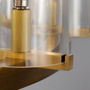 Pauillac Round Chandelier Glass 36''