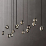 Éclatant Planet Linear Chandelier, Modern lights decoration