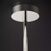 Sierra Glass Globe Modern Six-Arm Chandelier 55