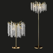 Neve Modern Crystal Branch Table Lamp