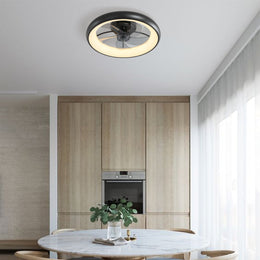 Maeve Ceiling Fan with Lights Dimmable LED Reversible Blades Remote for Dining Table