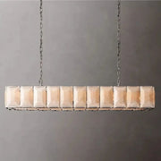 Harlowe Calcite Rectangular Chandelier 74