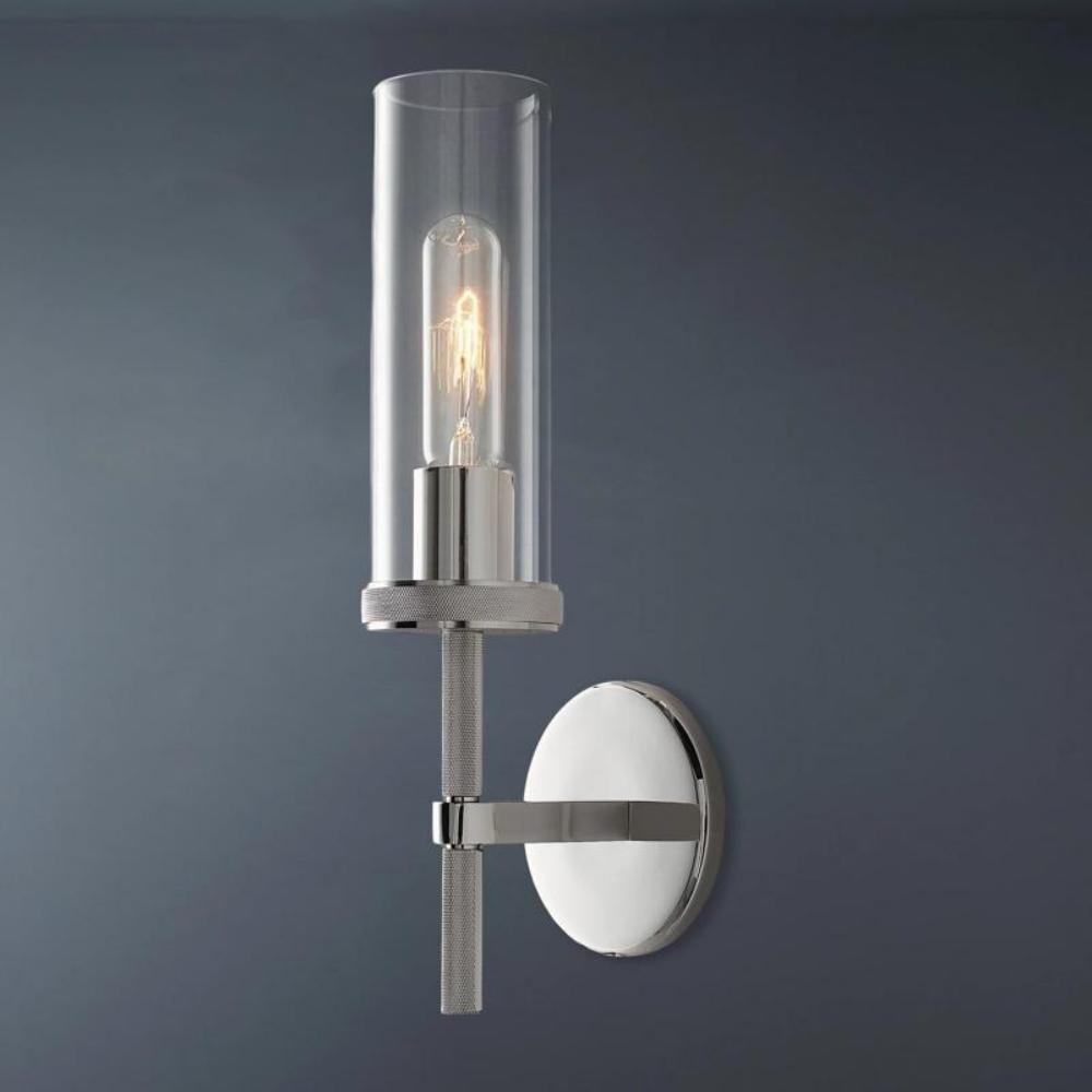 Lambeths Knurled Short Style Grand Wall Sconce 14