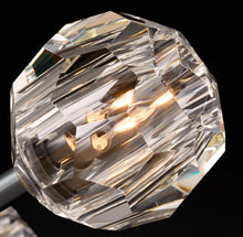 Load image into Gallery viewer, Boule De Cristal Clear Glass Ball Modern Round Chandelier Light 48&quot;