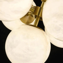 Load image into Gallery viewer, Oscar Alabaster Pendant Lamp for Kitchen Island, Dining Table
