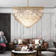 1920s Odeon Multi-Tier Crystal Square 47