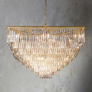 1920s Odeon Multi-Tier Crystal Square 47