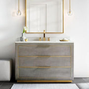 Boule DeClear Cristal  Glass Rod Pendant