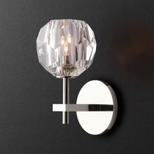 Load image into Gallery viewer, Boule De Clear Glass Sconce