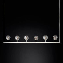 Load image into Gallery viewer, Boule De Cristal Linear Chandelier 60&quot;(Clear )
