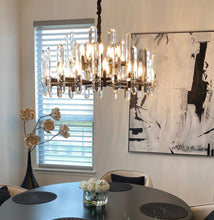 Load image into Gallery viewer, Bonnington Two-tier Sconce Crystal Wall Sconce 16&quot;
