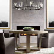 Pauillac Round Chandelier Glass 48'',Modern Chandelier