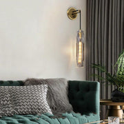 Crystal Bedside Wall Sconce for Bedroom