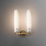 Alan Glass Double Sconce for Living Room
