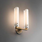 Alan Glass Double Sconce for Living Room