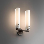 Alan Glass Double Sconce for Living Room